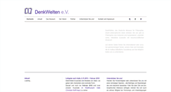 Desktop Screenshot of denkwelten.net