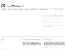 Tablet Screenshot of denkwelten.net
